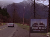 Placa cidade Twin Peaks
